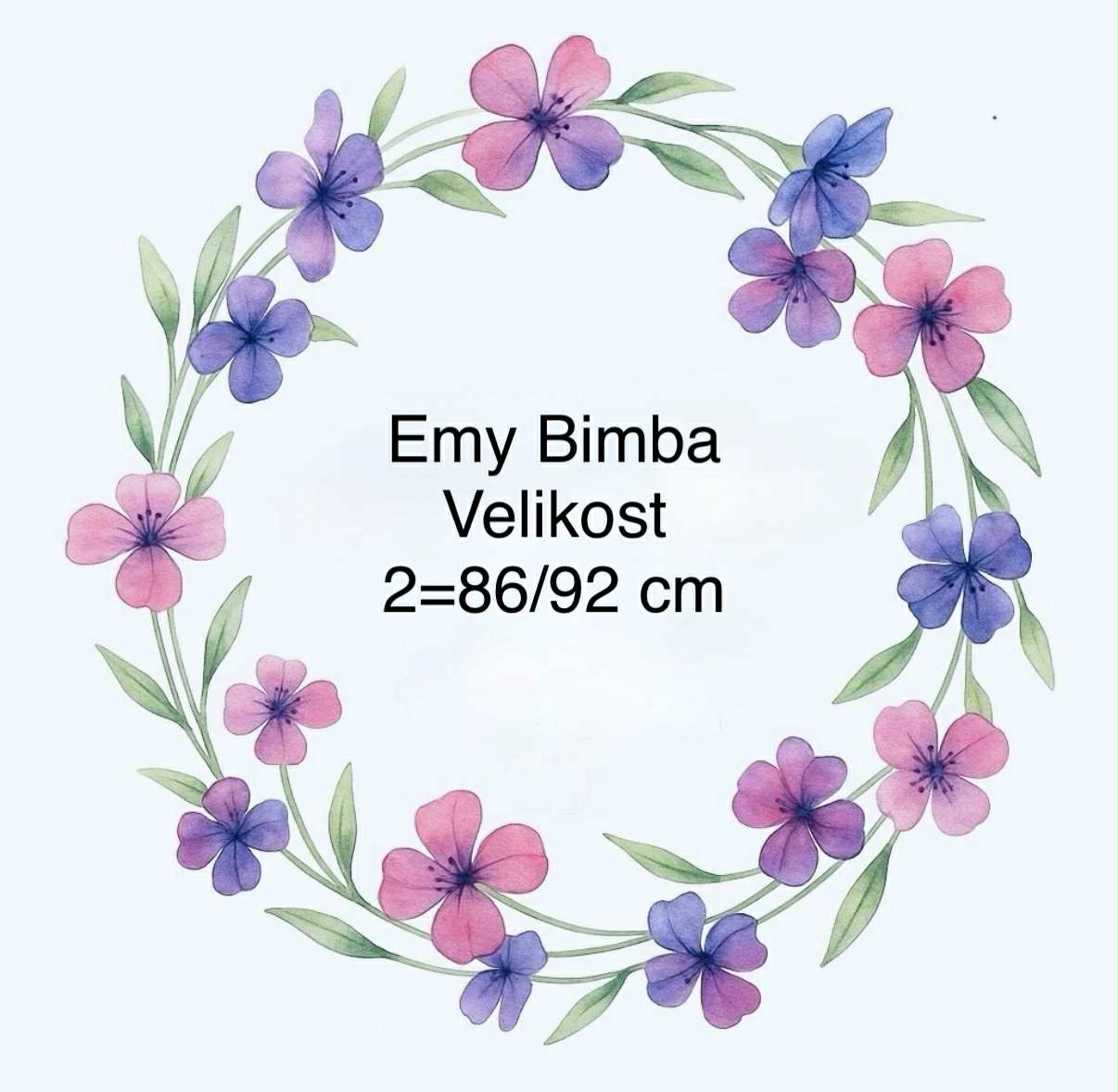 Emy ,Alvada 2 86/92cm